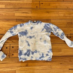 cashmere tie dye sweater